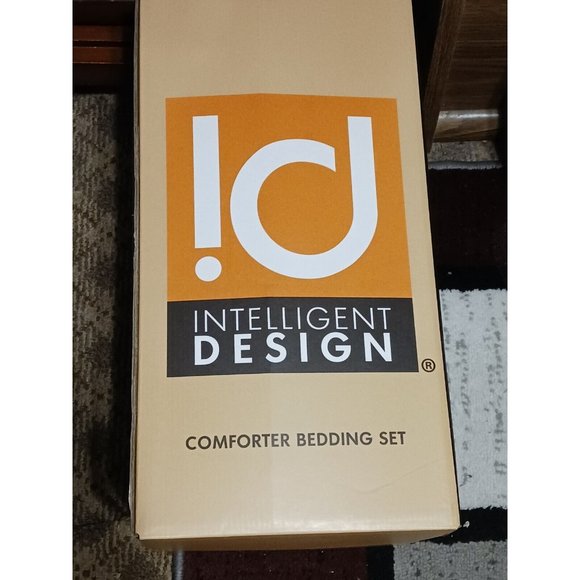 Intelligent Design 2pc Twin/TwinXL LUCY Jacquard Comforter Set - RUST - Picture 3 of 5